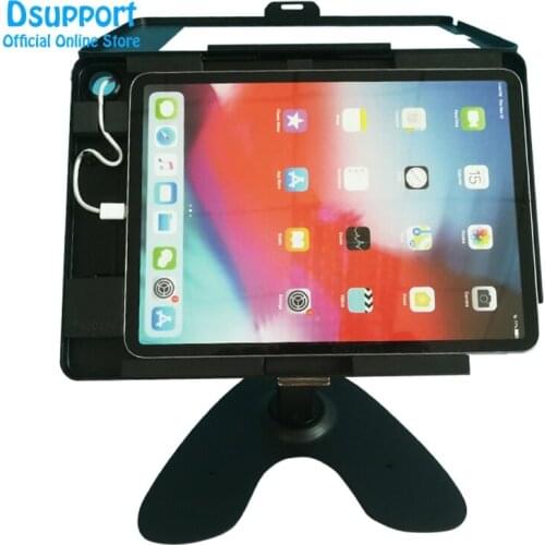 Secured Tablet Mounted stand support for iPad Pro 11 restaurant order retail POS system