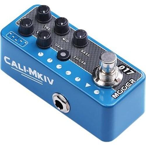 Mooer Digital Preamp Preamplifier Guitar Pedal Cabinet Simulation Dual Channels 3-Band EQ MICRO PREAMP 017 CALI-MKIV Pedal