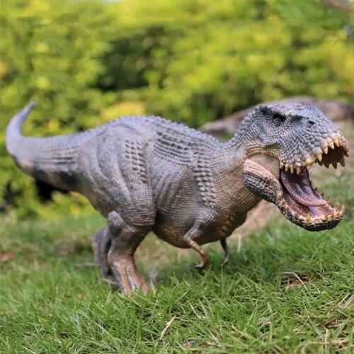 Simulation Tyrannosaurus Rex Dinosaur Model Toy Open Toy Gift Dinosaur Decoration Figures Model Mouth For Children Animal A Z4Z4