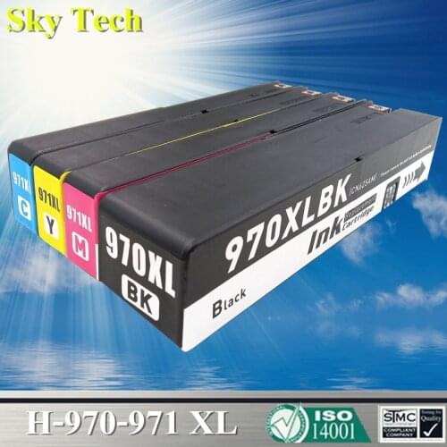 Quality Compatible Ink Cartridge For HP970XL HP971XL , For HP Officejet Pro X451dn X451dw X476dn X476dw X551dw X576dw Printer