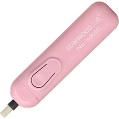 1pc Sketch Battery Operated Erasers Electric Automatic Eraser Office School Supplies Paiting Drawing Creative Student Stationery