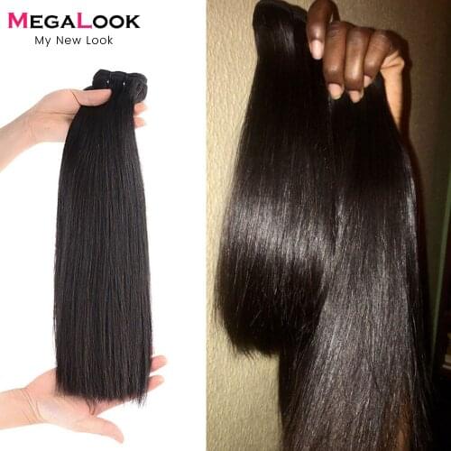 Накладные натуральные волосы Megalook China At AliExpress