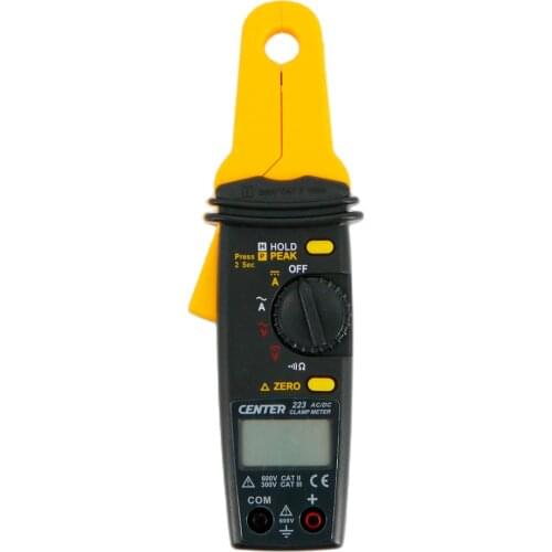 CENTER-223 Mini Clamp Meter High Resolution AC/DC Clamp Meter