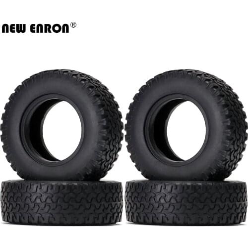NEW ENRON 1.55 Soft Rubber Terrain 78mm Wheel Tires 4P for 1/10 Crawler Axial YETI AXI90069 D90 TF2 Tamiya CC01 LC70 MST JIMNY