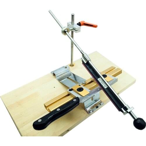 Professional Knife Sharpener 360 Rotary Grinding Stone Fixed Sharpening Tools Fix-Angle Whetstone Kitchen Sharpening System