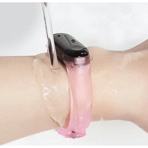 Silicone Strap For Xiaomi Mi Bnad M3 M4 M5 M6 Watchband Replacement Accessories Bracelet For Xiami Xiomi Band3 Band4 Band5 Band6