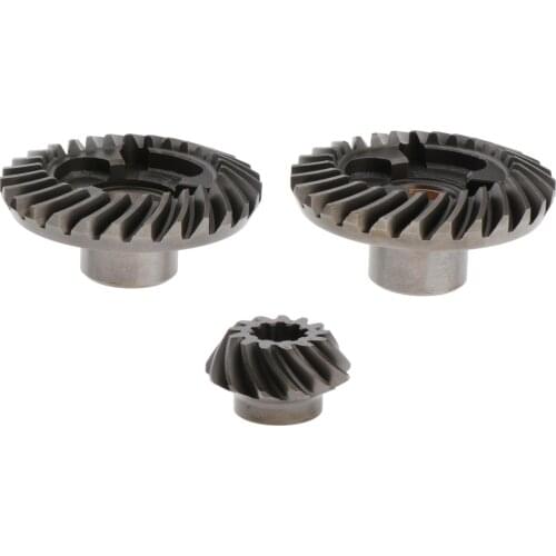 Alloy Steel Gear Set Fit for Hidea 9.8F 2 Stroke 9.8HP Outboard Engine, Marine Boat Accessory
