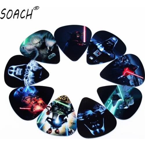 SOACH PICK hot 50pcs Guitar Picks Thickness 0.71mm ukulele guitar Musical instrument accessories paddle ukulele bass