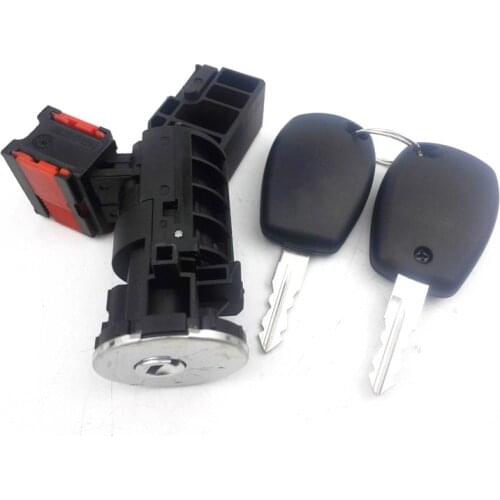 Ignition Barrel switch with key for Renault Clio Dacia Logan Sandero 806016505R