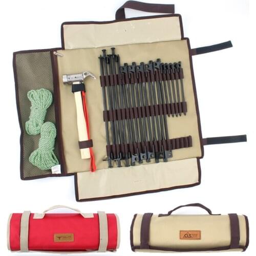 Outdoor camping field bag nail simple kit camp tent hammer hand-held large surviva hunting hiking tools gear