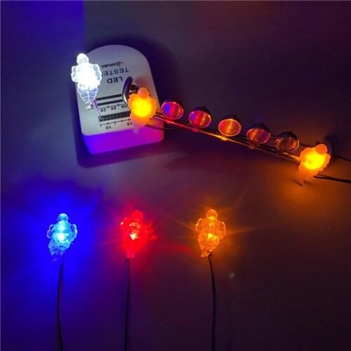 Led Doll Decorations for 1/14 Tamiya RC Truck Trailer Tipper Scania MAN Benz Actros Volvo Car Diy Parts