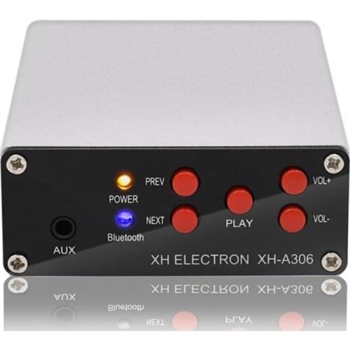 XH-A306 Bluetooth 5.0 TPA3116 50WX2 Stereo Digital Power Audio Amplifier board AMP Amplificador Home Theater