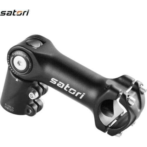 SATORI UP2 Adjustable Height Riser Stem Bicycle 31.8mm Mountain Bike Aluminum Alloy Bicycle Parts UP3 BMX Bicycle Accessories