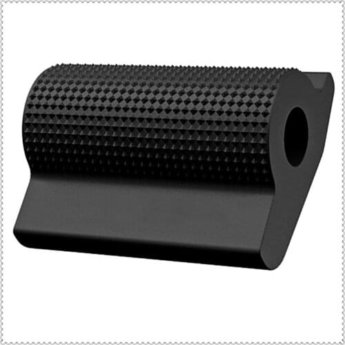 1pcs Motorcycle Rubber Cover Shoe Protector Foot Peg Toe Gel for TRIUMRH SE T100 Black T120 CLASSIC ROADSTER TRophy