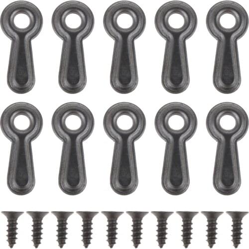 100 pcs Backboard Turnbutton Turn Button for Hanging Pictures Photos Black Metal Pump Picture Mirror Scrapbook Photo Frame Hooks