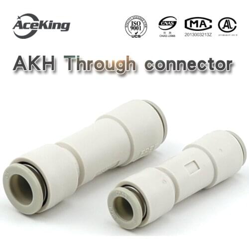 AKH 8mm air pipe one-way valve pneumatic check valve joint j-akh04/06/08/10/12-00mm vacuum available