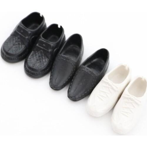 3 Pairs /Set Doll Shoes Heels Sandals For Ken Dolls Accessories High Quality Baby Toy Fashion