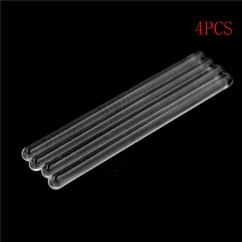 4pcs/LOT Glass Stirring Rod for Lab Use Stiring Stirrer Laboratory Transparent School Glass Buret Mixer 6*100mm Wholesale