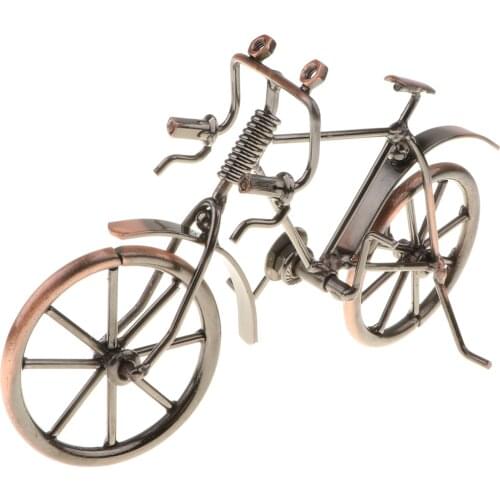 7 Inch Iron Die-cast Bike Model Handcraft Kids Children Toy Gift