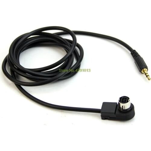 3.5mm Car Aux Input Cable Plug Jack For ALPINE AI-NET iPhone MP3 Ornate New Drop Shipping Support