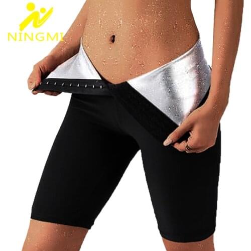 NINGMI Sauna Pants Body Shapers Legging Slimming pant Shapewear Waist Shaper Corset for Women Wholesale Waist Trainer