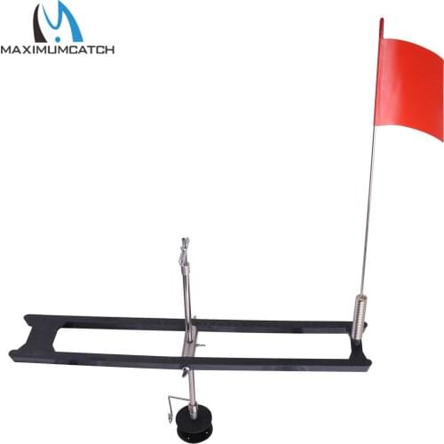 Maximumcatch Ice Fishing Black Assault Tip-Up 2 Packs Fishing Accessory