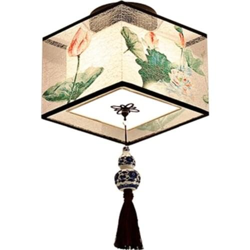 Classic Vintage Chinese Led Hanging Ceiling Lights China Design Modern Pendant Ceiling Lamp for Living Room Bedroom