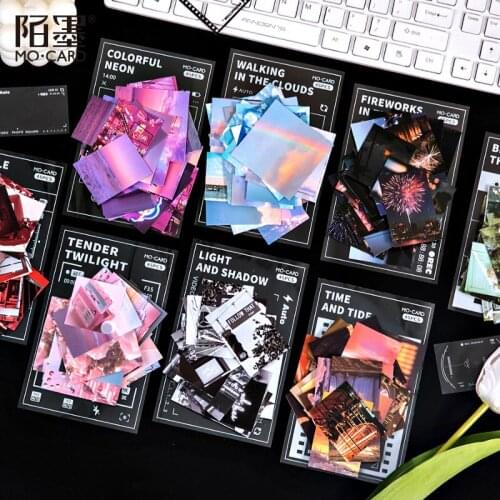 20set/1lot Kawaii Stationery Stickers Film temperature series Diary Planner Decorative Mobile Stickers Craft Sticker