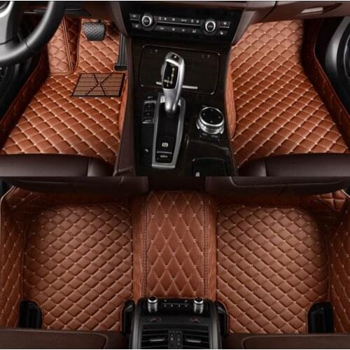 Flash mat leather car floor mats for Toyota Corolla Camry Rav4 Auris Prius Yalis Avensis Alphard 4Runner Hilux highlander foot