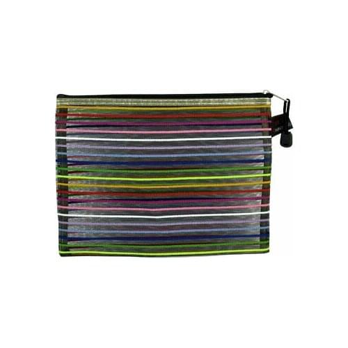 Colorful A5 Paper Horizontal Striped Pattern File Folder Bags