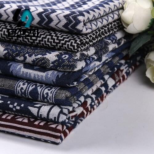 Hot Selling national wind textile imitation linen fabric cushion sofa cloth crafts decorative cloth-009 free shipping