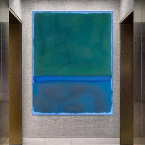 Large Size Wall Pictures For Living Room Abstract Mark Rothko No.17 1957 Canvas Art Home Decor Modern Oil Painting Unframed