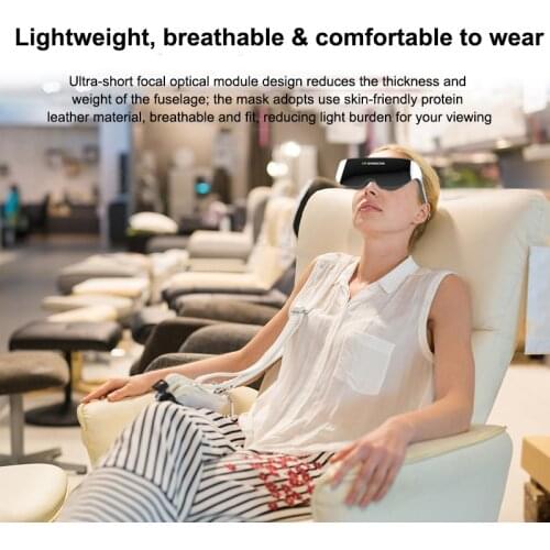 K600 Smart Glasses FPV Video Glasses K600 80 inch screen Head-mounted display Immersive game Android system WIFI BT4.0