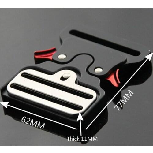 NEW Design 2Pcs Quick Side Release Metal Strap Buckles For 50mm Webbing DIY Bags Luggage Clothes Sewing Accessories