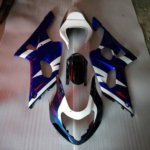 Black /Blue ABS Plastic Mold Fairing For Suzuki GSX-R1000 2000-2002 black blue GSXR 1000 00-02 K1 Motorcycle Bodywork