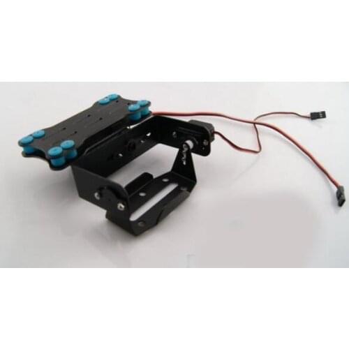 Single Axis Camera Mount PTZ Gimbal w/Shock Absortion Plate rubber balls for Gopro