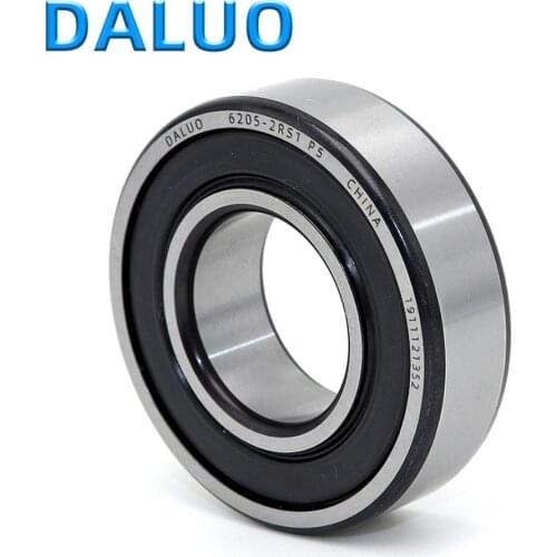 1PCS 6205-2RS1 P5 25X52X15 DALUO Bearing 6205 6205RS 6205-2RS ABEC-5 Single Row Deep Groove Ball Bearings Metric