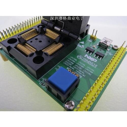 Original NXP IC Test Seat LPC1768 Burning Programm LPC2368/1766 Socket Adapte