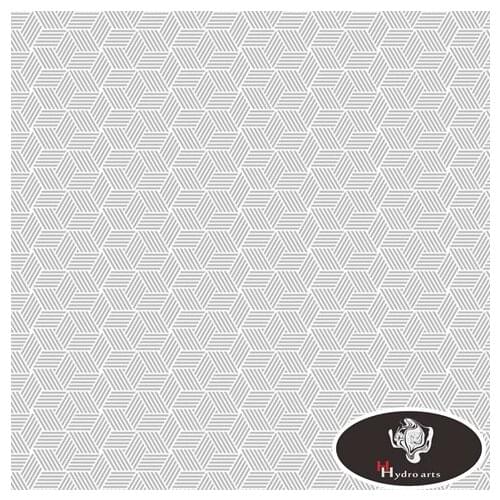 Excellent quality silver symmetric hydrographics film hydro transfer printing film 50cm wide aqua print HFP039-2