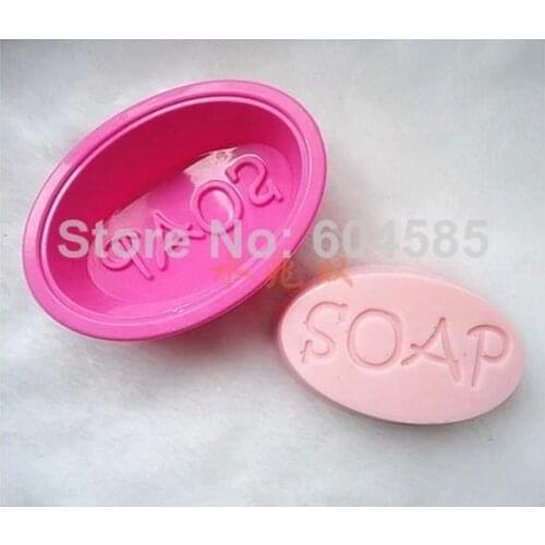 Ellipse SOAP Oval Silicone Oven Handmade Soap Molds Candy Making Molds