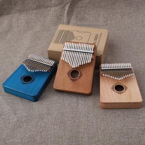 YYL 17 Keys kalimba bag beginner finger Thumb piano musical instrument Sabilli Mahogany xylophone vibrapho key portable keyboard