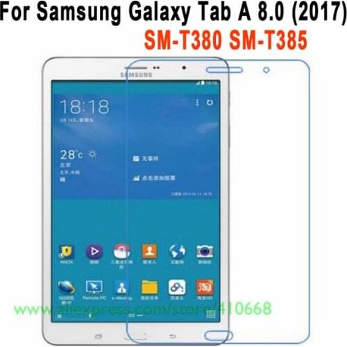 9H Glass Tempered Glass For Samsung Galaxy Tab A 8.0 (2017, 8.0", 4G) A2S T380 T385 SM-T385 SM-T380 Tablet Screen Protector