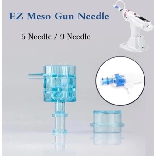 1pcs 5/9 Needle Cartridge EZ Injector needle for EZ Water Injector Mesotherapy Negative Pressure Microcrystal Injection tool
