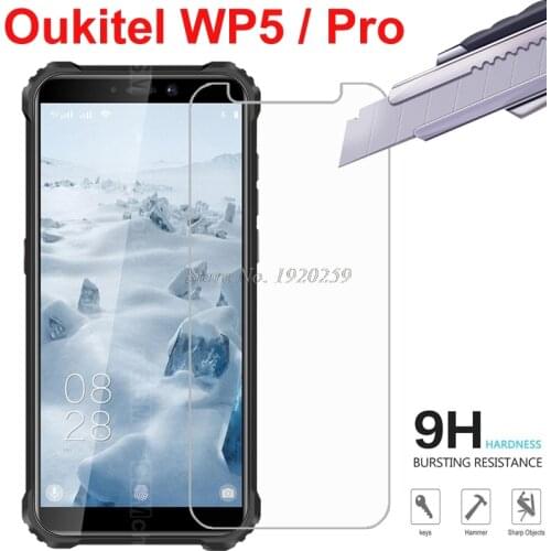 2PCS Protective Glass For Oukitel WP5 Screen Protector Oukitel WP5 Tempered Glass Film 9H For Oukitel WP5 Pro Protective Glass