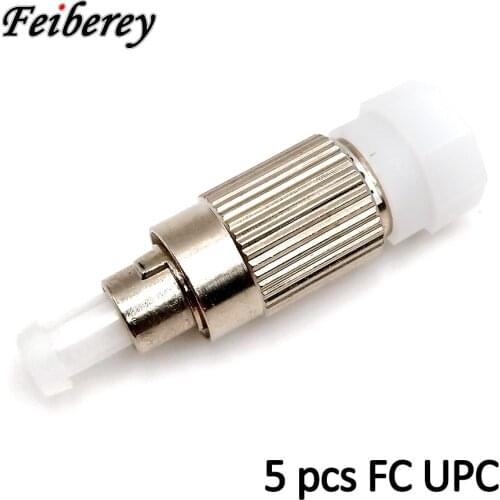 5pcs FC/UPC 2dB 3dB 5dB 7dB 10dB 15dB CATV Attenuator Fixed Attenuation Singlemode Female to Male Fiber Optic CATV Attenuator