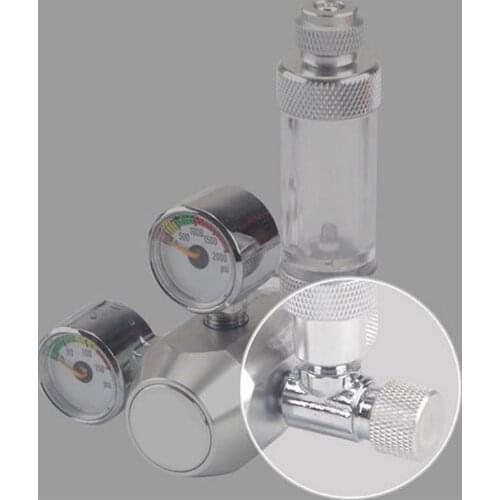 Aquarium Plants CO2 Regulator Needle Valve Bubble Counter Fish Tank Accessory