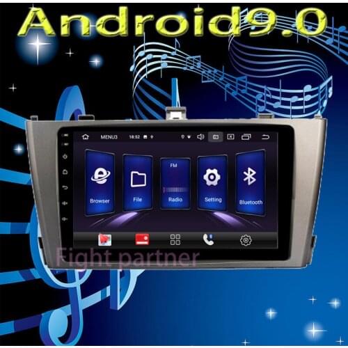 Android 9.0 2din car radio multimedia player For Toyota Avensis 2009-2013 dvd gps navigation navi autoradio DSP 2.5D