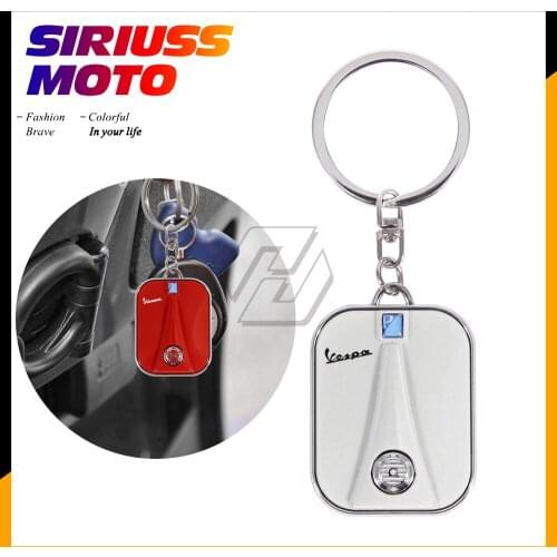 Motorcycle Keychain Key Ring Case for Piaggio Vespa Scooter Accessories Sprint Primavera 50 150 150S 946 etc