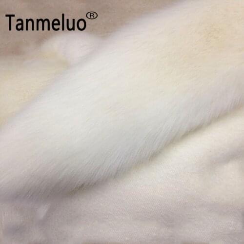 Black white short 3CM fake faux fur fabric for sewing material jewelry display background photography props collar clothing fur