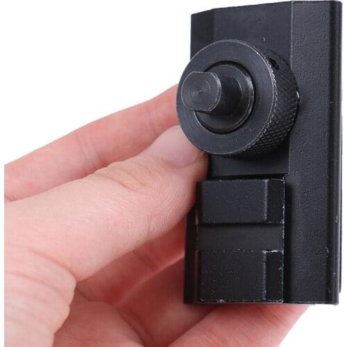 CS Tactical Airsoft Rifle Hunting Shooting Bipod Slot Adaptor 20mm Bipod Adapter